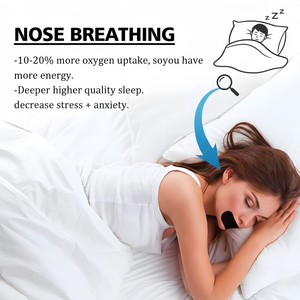 מוצרים חדשים רבי מכר בריאות טבעית שינה מניעת דום נשימה בשינה רצועות אף סלוטייפ לפה נשימה דרך האף - Product Image 5
