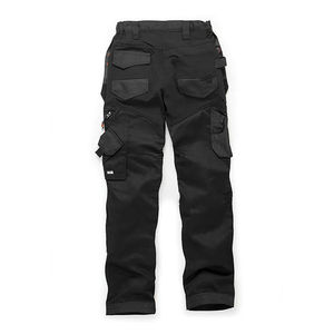 Xelent Uniform Men's Black Work Pants Polyester Cotton Breathable Abrasion Resistant <b>Cargo</b> Style Uniform <b>Trousers</b> Multiple - Product Image 2