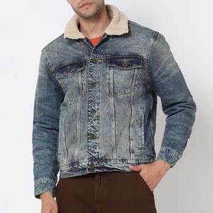 Offre Spéciale Veste en jean personnalisée Veste de mode extérieure pour hommes Vente en gros Veste en jean sur mesure - Product Image 2