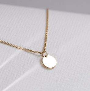 Vente chaude 925 Sterling Silver Géométrique Cercle Pendentif Collier Bijoux Minimalistes pour les Mariages et les Fêtes des Femmes - Product Image 5