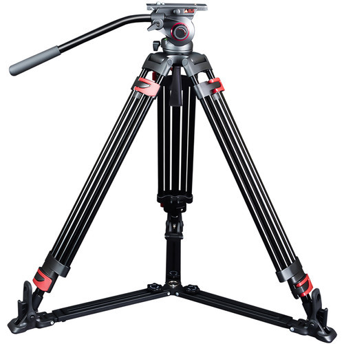 Miliboo MTT609A Aluminum Professional Camera Tripod with Fluid Head and Ground Spreader