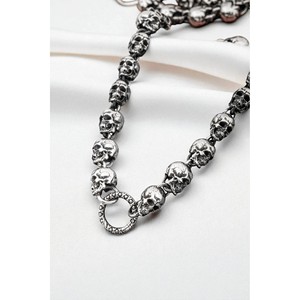 Collier chaîne à maillons punk hip hop en argent sterling 925, épais, fait à la main pour hommes et femmes, style streetwear, cadeau de mariage, rhodié noir - Product Image 5