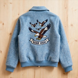 แจ็คเก็ตเบสบอลสำหรับผู้ชาย สไตล์วินเทจสำหรับฤดูหนาว บริการ OEM สำหรับโรงเรียนและวิทยาลัย สินค้ามาใหม่ เสื้อผ้าแนวสตรีท แจ็คเก็ตวาร์ซิตี้ - Product Image 3