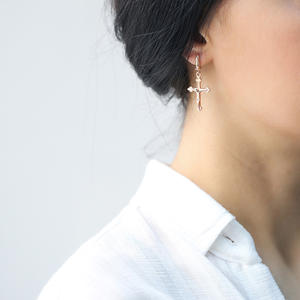 ต่างหูห้อยแบบธรรมดางานแฮนด์เมดสีเงินสเตอร์ลิงทำด้วยมือเครื่องประดับเงินสเตอร์ลิงแบบ925ตุรกี - Product Image 2