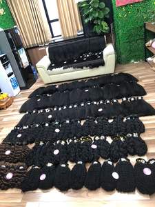 Venta al por mayor de cabello humano vietnamita de la mejor calidad, color natural ondulado profundo de 8 pulgadas a 30 pulgadas - Product Image 5