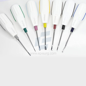 Juego de luxadores dentales, mango ergonómico, acero inoxidable de alta calidad, herramientas de extracción de dientes de precisión para uso veterinario y humano - Product Image 3