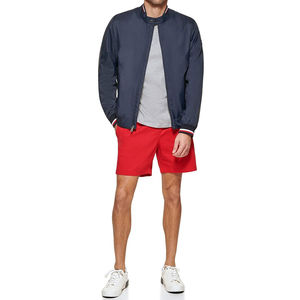 Nouvel arrivage de blouson de baseball pour hommes unisexe Custom College Vintage Casual Streetwear Stand High Street Lettre personnalisable - Product Image 1