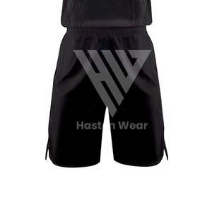Ensemble d'uniformes de volley-ball en polyester 100% teint uni en gros pour logo personnalisé imprimé sur les vêtements de sport - Product Image 6