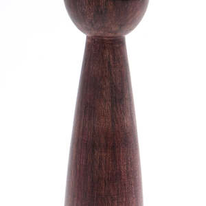 Portavelas Soporte de madera para estilo rural Reiki Aromaterapia Spa Sala de estar Sustaibalbe Madera - Product Image 4