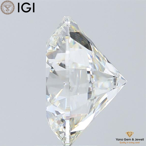 H สี VVS2ความคมชัด5.00 ct. เพชรทรงกลมโตจากห้องปฏิบัติการ CVD พร้อมด้วยใบรับรอง IGI สำหรับทำเครื่องประดับ - Product Image 6