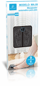 Massaggiatore Elettrico Portatile per Piedi con Rullo Massaggiante e Stimolatore Corporeo per Uso Domestico - Product Image 1