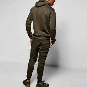 Precio razonable Hombres Chándal desgastado Material suave Venta caliente Estilo con capucha con mangas largas Chándal lavable para hombres - Product Image 2