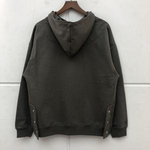 2025 alta calidad personalizada 100% algodón polar canguro bolsillo moda sudaderas con capucha para hombres Streetwear otoño sudaderas con capucha - Product Image 6