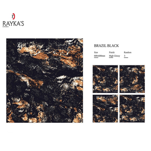 กระเบื้องเคลือบเงาขนาด600x600แผ่นใหญ่วัสดุก่อสร้างทรงสี่เหลี่ยม120เงาสูง - Product Image 6