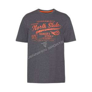 Camiseta Deportiva Casual para Hombre, de Algodón Grueso, Transpirable y Ligera, con Estampado Digital Vintage Lavado en Blanco, Precio Económico al por Mayor - Product Image 1