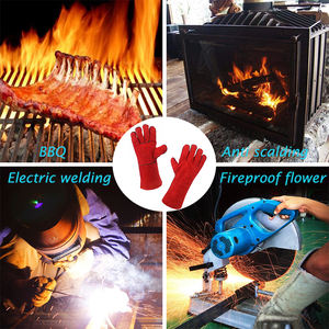 Gants de soudage en cuir aux meilleurs prix du fabricant professionnel pour l'hiver décontracté scène plaine Logo personnalisé - Product Image 4