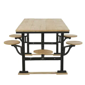 ไม้มะม่วงและโต๊ะรับประทานอาหาร8-Seater ทำจากไม้มะม่วงและท็อป W180สำหรับการเข้าคลับและห้องซักรีดบรรจุได้180ชิ้น - Product Image 5