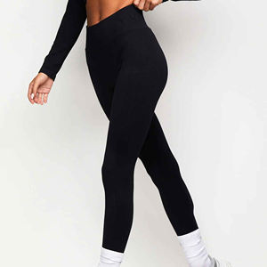 2024 vêtements de sport personnalisés collants de gymnastique pour dames haute vêtements d'entraînement Scrunch bout à bout sans couture Leggings décontracté vêtements de sport pour les femmes - Product Image 5