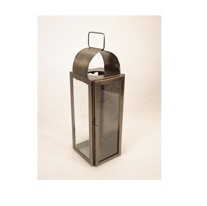 <b>Candle</b> Lantern <b>Large</b> Wedding Decorative Black Metal Lantern - Product Image 4