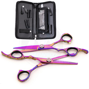 Hairdressing Scissor Hair Shears <b>Set</b> Thinning Scissors <b>barber</b> scissors - Product Image 4