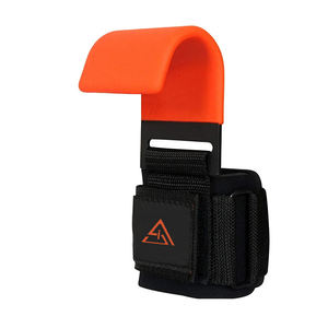 Men Women Summer Bodybuilding <b>Weight</b> Lifting Hooks Pull Ups Dead-lifts Grip <b>Wrist</b> Straps Non-Slip Polyester Cotton Hook Loop - Product Image 6