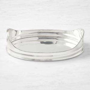 2024 Trending Design Stainless Steel Serving Tray with Golden Polished Finished Customized Shape & Size to Get at Best Rate - Product Image 3