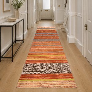 <b>RUGS</b> DEPOT LXDP-0688 Wholesale Red Burgundy Contemporary Geometric Digital Printed Machine Washable Chenille Area <b>Rug</b> <b>Non</b> <b>Slip</b> - Product Image 5
