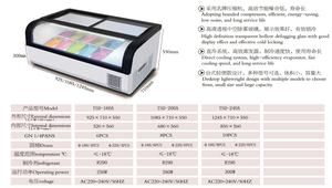 <span class=keywords><strong>Vitrine</strong></span> réfrigérée pour glaces, mini table de présentation, <span class=keywords><strong>petite</strong></span> production, glaces artisanales, <span class=keywords><strong>vitrine</strong></span> de présentation pour magasin, vente en gros - Product Image 4