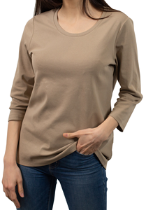 High Quality OEM Custom Logo T-Shirt <b>Women</b> Long Cotton Fabric <b>Polo</b> Collar Print Pattern BD Suppliers Bulk Production Facilities - Product Image 6