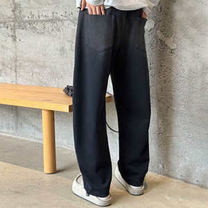 Wholesale Streetwear Customizable Mens Women's Elastic Waist Woolen Fabric Quick Dry <b>Fleece</b> Thickness Formal Smart <b>Tight</b> Sports - Product Image 5