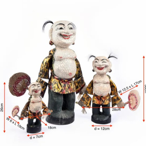 Maison Décoration Style Traditionnel En Gros Bas quantité minimale de commande Artisanat Eco Durabilité Jacquier Bois Eau Marionnette Terre Dieu Vietnam - Product Image 1