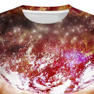 OEM sublimación en blanco poliéster camisetas transpirable 3D impreso tinte completo con logotipos personalizados Jersey camisetas - Product Image 4