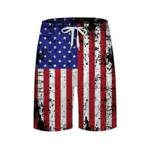 Ensemble deux pièces décontracté sportif pour homme, chemise à col montant unie personnalisée pour l'été, manches courtes, short, coton-polyester - Product Image 3