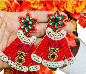 Pendientes de Diseño Hechos a Mano con Cuentas, Elegantes Pendientes Largos con Cristal para Fiesta, Boda y Accesorios de Moda - Product Image 3