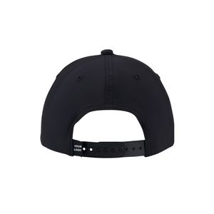 Custom Rubber Logo 5-Panel Rope Golf Hat with Branding Woven Tag Structured Crown Adjustable <b>Snapback</b> Performance <b>Cap</b> for Men - Product Image 5