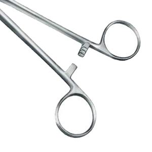 High Quality Manual Body <b>Piercing</b> Stainless Steel Tools Pennington Forceps Slotted Lock Clamp Type Reusable General Surgery Use - Product Image 3