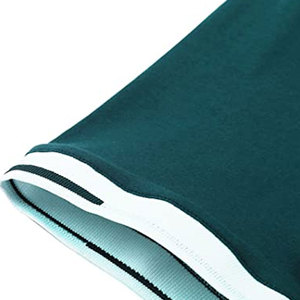 Camiseta de Color Sólido para Hombre, Talla Grande, 100% Algodón, Transpirable, Ropa Casual de Verano - Product Image 5