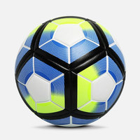 Ballons de football hybrides personnalisés légers de haute qualité professionnels pakistanais en matériau PU, cousus à la main, thermocollés, durables