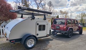 Custom <b>Mini</b> Teardrop Camper Trailer MiniTravel Trailer Compact Teardrop Camping Trailer for Sale - Product Image 2