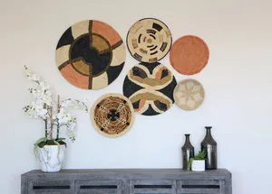 Design créatif intérieur de maison fil de coton mur multicolore suspendu style moderne art mural pour la maison hôtels restaurant décorer - Product Image 2