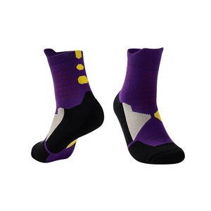 ODM Custom Mid Crew Baseball Socks with Towel <b>Terry</b> Cushioned Sole and Breathable Mesh for Sports Training <b>Bulk</b> Order Factory - Product Image 3