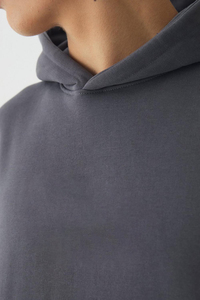 เสื้อมีฮู้ดผ้าฟลีซผ้าฝ้ายสำหรับทั้งชายและหญิงเสื้อมีฮู้ดผ้าเกล็ดปลาขนาดใหญ่ออกแบบโลโก้ได้ตามต้องการ - Product Image 2