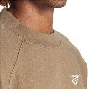 เสื้อฮู้ดแฟชั่นฤดูหนาวสำหรับผู้ชาย ไซส์ผู้ใหญ่ ผ้าฝ้ายฟลีซ 100% แห้งเร็ว ลายเรียบ ระบายอากาศได้ดี ปรับแต่งลายด้านหน้าได้ - Product Image 3