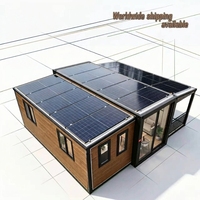 ZYBOX Maison Modulaire Préfabriquée Industrielle Lourde 20ft 40ft Conteneur Extensible de Luxe avec Toilettes pour le Marché Américain et Australien