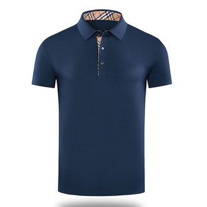 Camisas Polo de Golf de Manga Corta con Logotipo Personalizado de Empresa de Fabricación de Alta Calidad y Lujo para Hombre - Product Image 3
