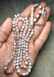 Tasbih perlé, chapelet de prière islamique, perles naturelles et multicolores, emballage personnalisable, fabrication haut de gamme en Inde - Product Image 6