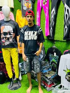 Camiseta de gimnasio para hombre-Camiseta de manga corta personalizada al por mayor para correr Fitness de secado rápido y transpirable con estampado de culturismo muscular - Product Image 3