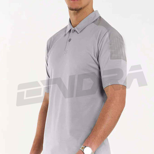 เสื้อยืดคอโปโลผู้ชายแขนสั้นลำลองผ้าคอตตอนเนื้อนุ่มยืดได้เข้ารูปสวมใส่ได้ทุกวันฤดูร้อนแฟชั่นเสื้อยืดสไตล์แอคทีฟ - Product Image 5