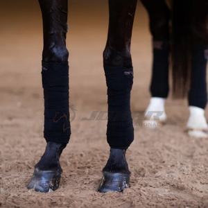 Envolturas de polo de caballo de alta calidad Vendaje de lana suave de múltiples capas para comodidad y soporte Envolturas de polo de equitación/vendajes - Product Image 3
