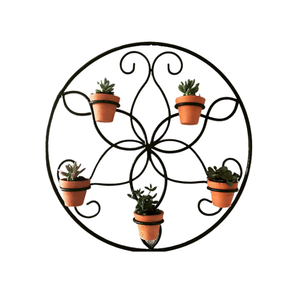Marvelous Design Iron Wall Decor Planter Customized Size And Shape <b>Corner</b> Planter Stand For Hot Selling - Product Image 6
